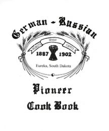 German-Russian Pioneer Cook Book Image